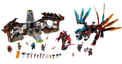 LEGO Set-Dragon's Forge-Ninjago-70627-1-Creative Brick Builders